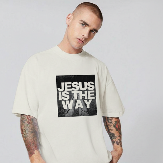 Camisa Oversized JESUS IS THE WAY