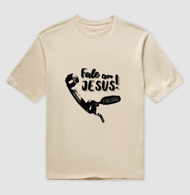 Camisa Oversized FALE COM JESUS