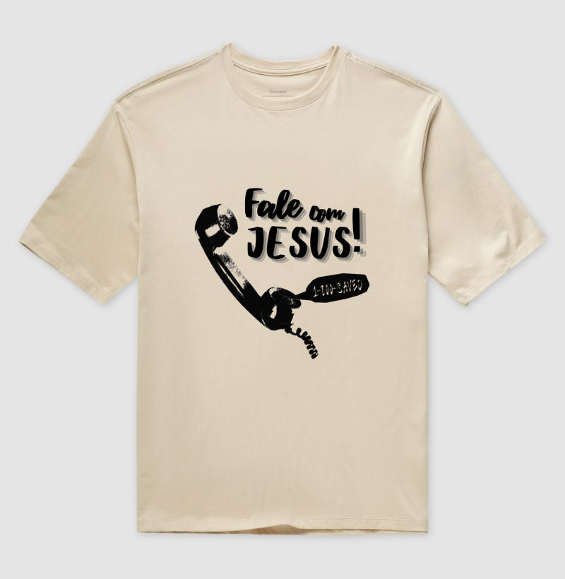 Camisa Oversized FALE COM JESUS