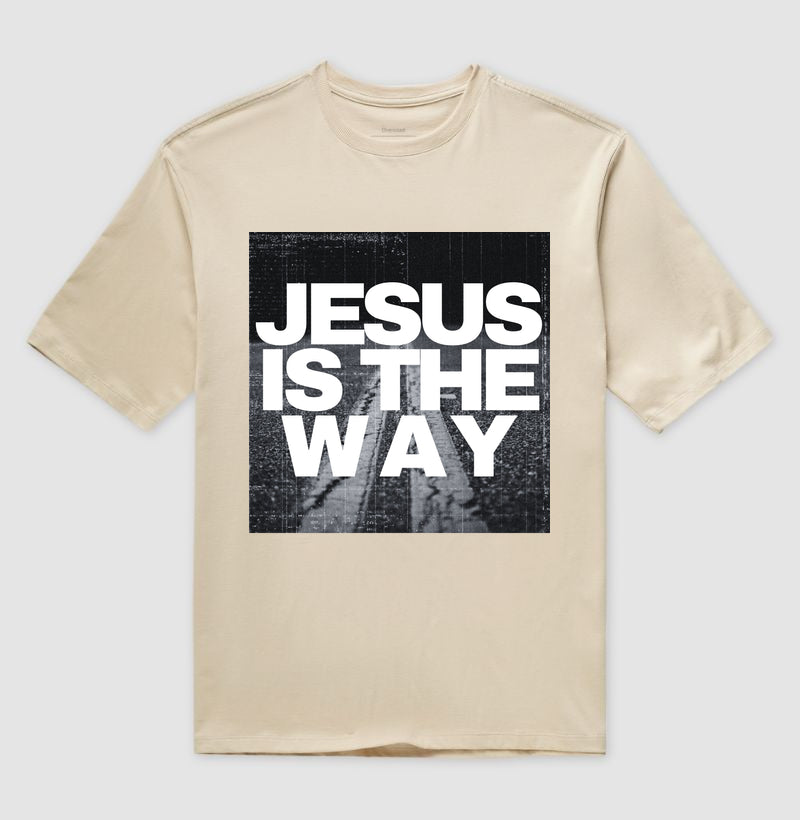 Camisa Oversized JESUS IS THE WAY