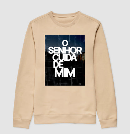 Suéter O SENHOR CUIDA DE MIM