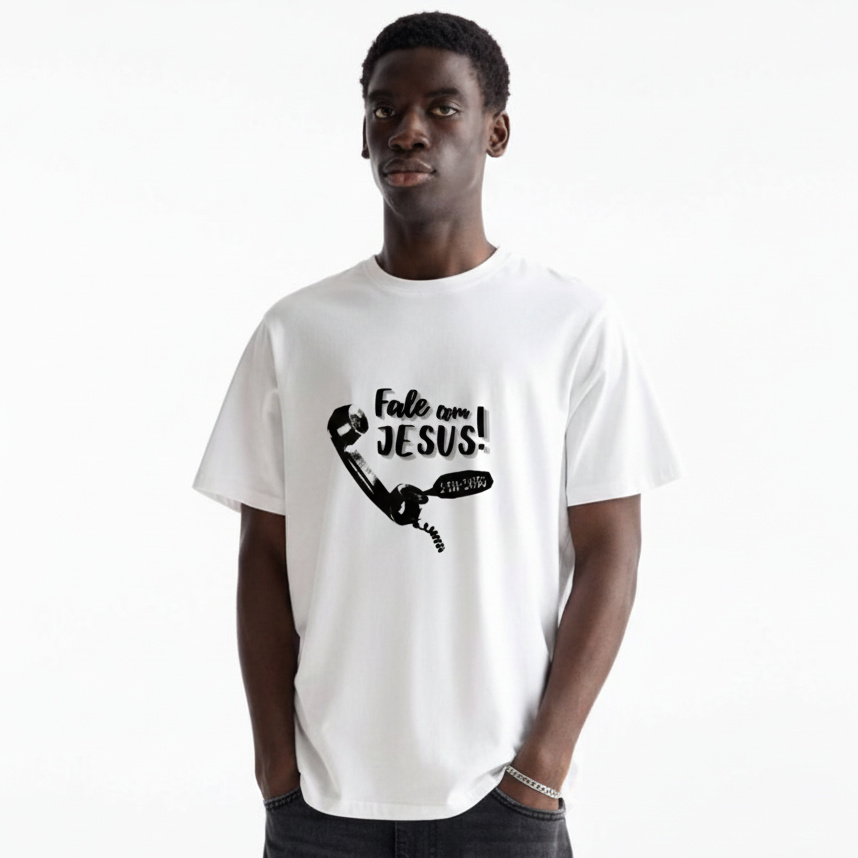 Camisa Oversized FALE COM JESUS