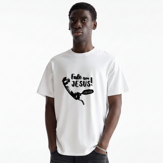 Camisa Oversized FALE COM JESUS