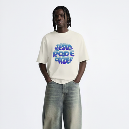 Camisa Oversized JESUS PODE FAZER