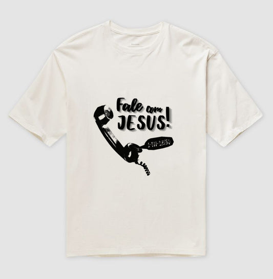 Camisa Oversized FALE COM JESUS