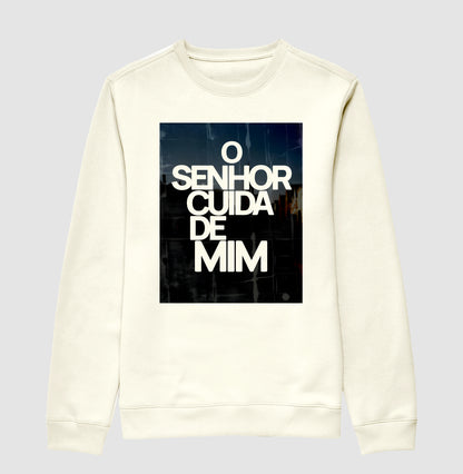 Suéter O SENHOR CUIDA DE MIM